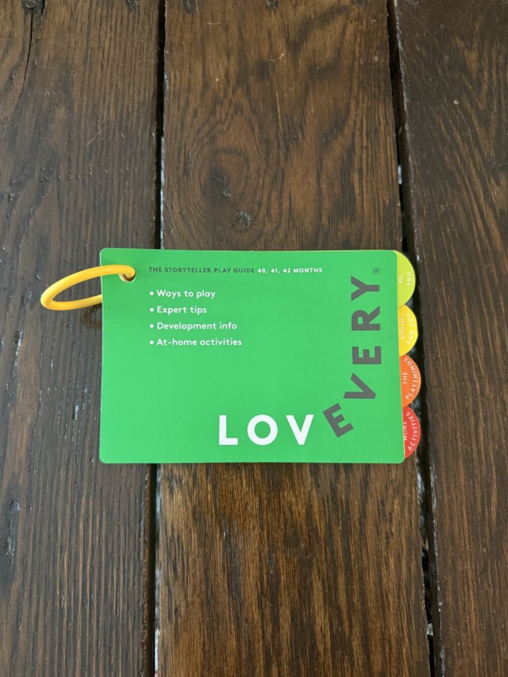 Brand New Lovevery The Storyteller Play Guide